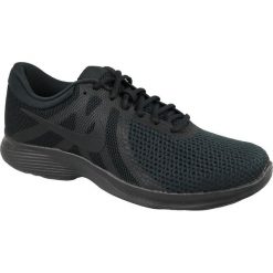 Nike Revolution 4 AJ3490-002 40,5 Czarne. Czarne buty do biegania męskie Nike, bez wzorów, bez zapięcia, do biegania, nike revolution. W wyprzedaży za 189.99 zł.