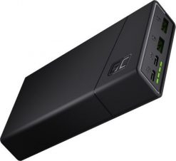 Powerbank Green Cell PBGC03 20000mAh Czarny. Czarne powerbanki Green Cell. Za 109.95 zł.