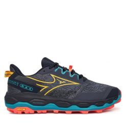 Buty do biegania Mizuno. Czarne buty do biegania męskie Mizuno, bez wzorów, bez zapięcia, do biegania, mizuno wave. Za 549.99 zł.