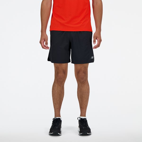Spodenki męskie New Balance MS41283BK – czarne. Czarne szorty sportowe męskie New Balance, bez wzorów, z elastanu, sportowe. Za 299.99 zł.
