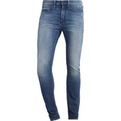 Denham BOLT Jeans Skinny Fit left hand lisbon. Niebieskie jeansy męskie Denham, z bawełny. Za 759.00 zł.