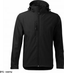 MALFINI Performance 522 - ADLER - Softshell kurtka męska, 300 g/m, 6% elastan, 94% poliester, - czarny - rozmiar 3XL. Czarne kurtki męskie Malfini, m, bez wzorów, z elastanu, bez ramiączek, bez kaptura. Za 231.07 zł.