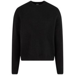 Sweter oversize Urban Classics Chunky. Czarne swetry męskie Urban Classics, bez wzorów, bez kołnierzyka, bez ramiączek. Za 221.50 zł.