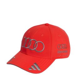 Czapka Audi Revolut F1 Team Gabriel Bortoleto. Czerwone czapki męskie ADIDAS, bez wzorów, z materiału, sportowe. Za 239.00 zł.