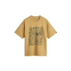 Koszulka sportowa męska Vans Skool Doodle. Brązowe t-shirty sportowe męskie Vans, m, bez wzorów, z bawełny, sportowe, bez ramiączek. Za 139.00 zł.