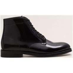 Mango Man - Półbuty Charlie. Czarne eleganckie półbuty męskie Mango Man, wizytowe. Za 449.90 zł.