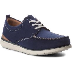 Półbuty CLARKS - Edgewood Mix 261317317 Blue Suede. Codzienne półbuty męskie marki Clarks. W wyprzedaży za 269.00 zł.