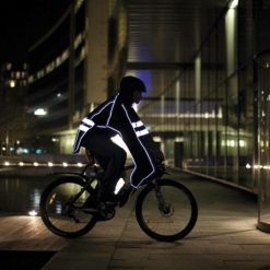 Wodoodporne poncho - dla dorosłych - RAINCOVER LXL. Czarne kurtki treningowe męskie RFX CARE, l, bez wzorów, rowerowe. Za 444.00 zł.