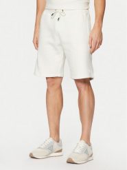 Guess Szorty sportowe Z2YD04 K9V31 Kolorowy Slim Fit. Białe szorty sportowe męskie Guess, z aplikacjami, z bawełny, sportowe. Za 159.99 zł.