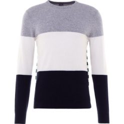 FTC Cashmere PULLOVER Sweter multicolor. Szare swetry męskie FTC Cashmere, z kaszmiru. W wyprzedaży za 416.70 zł.