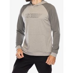 Bluza z kapturem męska Helly Hansen LIFA Tech Lite Hoodie. Szare bluzy nierozpinane męskie Helly Hansen, m, bez wzorów, bez ramiączek, z kapturem. Za 352.50 zł.
