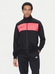 Nike Bluza FN7689 Czarny Regular Fit. Czarne bluzy rozpinane męskie Nike, m, bez wzorów, z syntetyku, bez ramiączek, bez kaptura. Za 309.99 zł.