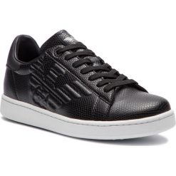 Sneakersy EA7 EMPORIO ARMANI - X8X001 XK002 00002 Black. Czarne buty sportowe na co dzień męskie EA7 Emporio Armani, z materiału. Za 839.00 zł.