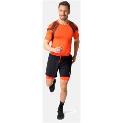 Koszulka tech. męska Odlo T-shirt crew neck s/s ACTIVE SPINE. Brązowe bielizna termoaktywna męska Odlo, m, bez wzorów, bez ramiączek. W wyprzedaży za 169.99 zł.