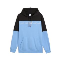 Męska bluza z kapturem Around the Block PUMA Team Light Blue. Niebieskie bluzy nierozpinane męskie Puma, m, bez wzorów, sportowe, bez ramiączek, z kapturem. W wyprzedaży za 184.00 zł.