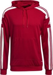 Adidas Bluza adidas SQUADRA 21 Hoody GP6435 GP6435 czerwony M. Czerwone bluzy nierozpinane męskie ADIDAS, m, bez wzorów, bez ramiączek, bez kaptura. Za 172.70 zł.