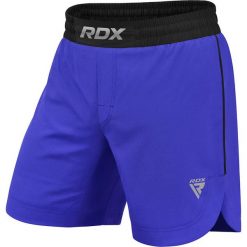 Spodenki treningowe męskie RDX T15. Niebieskie szorty sportowe męskie RDX SPORTS, bez wzorów, sportowe. Za 149.99 zł.