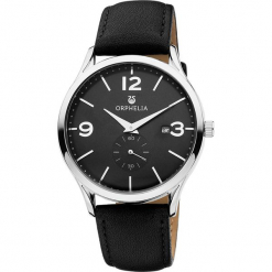 Zegarek kwarcowy w kolorze czarno-srebrnym. Czarne, analogowe zegarki męskie Esprit Watches, ze skóry. W wyprzedaży za 136.95 zł.