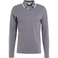 BOSS ATHLEISURE PLISOS Koszulka polo mid melange. Szare koszulki męskie z długim rękawem BOSS ATHLEISURE, m, z bawełny, polo, z długim rękawem. Za 379.00 zł.