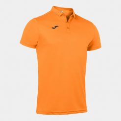Koszulka polo do tenisa męska Joma Hobby. Brązowe koszulki polo męskie Joma, m, bez wzorów, z materiału, sportowe, bez kołnierzyka, bez ramiączek. W wyprzedaży za 107.65 zł.