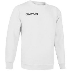Bluza piłkarska dla dorosłych Givova Maglia One biała. Białe bluzy nierozpinane męskie Givova, xs, bez wzorów, sportowe, bez ramiączek, bez kaptura. Za 107.24 zł.
