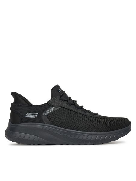 Skechers Sneakersy SLIP INS BOBS SPORT SQUAD 118303 BBK Czarny. Czarne buty sportowe na co dzień męskie Skechers, m, bez wzorów, z materiału, sportowe, bez ramiączek, bez kaptura. Za 339.99 zł.
