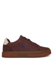 Calvin Klein Sneakersy Classic Cupsole Laceup YM0YM01432 Fioletowy. Fioletowe buty sportowe na co dzień męskie Calvin Klein, m, bez wzorów, z nubiku, bez ramiączek, bez kaptura. Za 479.99 zł.
