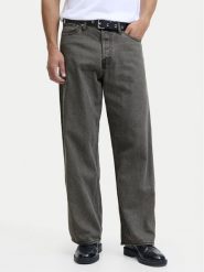 Jack & Jones Jeansy Dave Original 12290242 Szary Baggy Fit. Szare jeansy męskie Jack & Jones, bez wzorów, z bawełny. Za 119.99 zł.