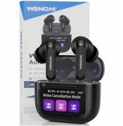 Słuchawki bezprzewodowe Sportowe Bluetooth 5.4 z ANC i etui powerbankiem PL. Powerbanki Wenom. Za 59.99 zł.