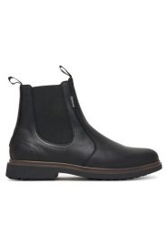 Barbour Sztyblety MFO0815BK52 Czarny. Czarne sztyblety męskie Barbour, ze skóry, bez obcasa, bez zapięcia. Za 669.99 zł.