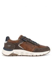 Mustang Sneakersy 4200-301 Brązowy. Brązowe buty sportowe na co dzień męskie Mustang, m, bez wzorów, z materiału, bez ramiączek, bez kaptura. Za 369.99 zł.