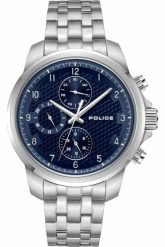Zegarek Police Zegarek Męski Police PEWJK0021505 Srebrzysty. Zegarki męskie Police. Za 434.68 zł.