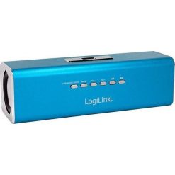 Głośnik LogiLink Aktivbox (SP0038B). Niebieskie głośniki przenośne LogiLink. Za 111.89 zł.