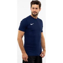 Koszulka sportowa męska Nike Dry Park VII JSY SS. Niebieskie t-shirty sportowe męskie Nike, m, bez wzorów, sportowe, bez ramiączek. Za 127.80 zł.