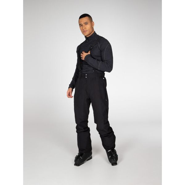 Spodnie narciarskie męskie Protest OWENS. Czarne spodnie narciarskie i snowboardowe męskie Protest, bez wzorów, narciarskie. Za 510.50 zł.