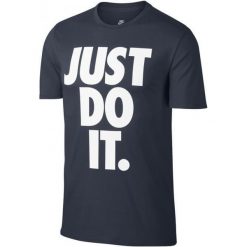 Nike T-Shirt M Nsw Tee Just Do It Thunder Blue White L. T-shirty sportowe męskie Nike. W wyprzedaży za 86.00 zł.