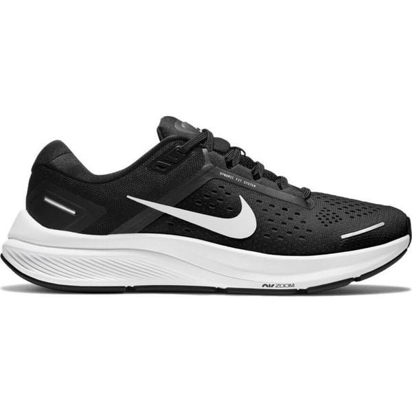 Nike Air Zoom Structure 23 36.5. Czarne buty do biegania męskie Nike, bez wzorów, bez zapięcia, do biegania. Za 581.99 zł.
