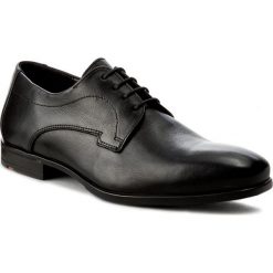 Półbuty LLOYD - Recit 16-190-00 Schwarz. Czarne eleganckie półbuty męskie Lloyd, z materiału, eleganckie, bez obcasa, bez zapięcia. W wyprzedaży za 499.00 zł.