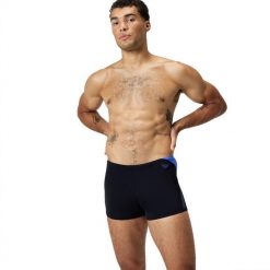 Kąpielówki męskie spodenki kąpielowe Speedo Hyperboom. Czarne kąpielówki męskie SPEEDO, m, bez wzorów. Za 290.05 zł.