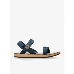 Sandały turystyczne męskie Source Nevada. Niebieskie buty zimowe męskie SOURCE, bez wzorów, sportowe, bez obcasa, bez zapięcia. Za 266.99 zł.