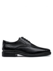 Geox Półbuty U Brandolf A U024VA 00043 C9999 Czarny. Czarne eleganckie półbuty męskie Geox, ze skóry, wizytowe, bez obcasa, bez zapięcia. Za 269.99 zł.