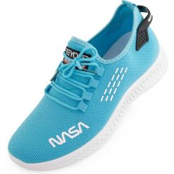Sneakers NASA Men Sky 41 dla Mężczyzn. Niebieskie buty sportowe na co dzień męskie NASA, m, bez wzorów, z syntetyku, eleganckie, bez ramiączek, bez kaptura. Za 208.99 zł.