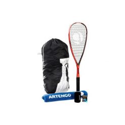 Zestaw SR960 (Rakietka SR 960, plecak, ręcznik, piłka SB990, opaska na rękę). Plecaki męskie marki ARTENGO. Za 249.99 zł.