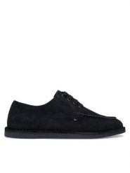 Tommy Hilfiger Półbuty Stitchdown Suede Derby FM0FM05841 Granatowy. Niebieskie codzienne półbuty męskie Tommy Hilfiger, bez wzorów, ze skóry, bez obcasa, bez zapięcia. Za 569.99 zł.