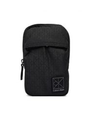 Calvin Klein Saszetka Utility Emblem Phone Crossbody LV04D1192G Czarny. Czarne saszetki męskie Calvin Klein, bez wzorów, z materiału. Za 289.99 zł.