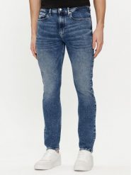 Calvin Klein Jeans Jeansy J30J324810 Niebieski Skinny Fit. Niebieskie jeansy męskie Calvin Klein Jeans, bez wzorów, z bawełny. Za 249.99 zł.