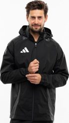 Kurtka męska Adidas Kurtka męska adidas Tiro 24 Competition All-Weather czarna IJ8343 XL. Czarne kurtki męskie ADIDAS, m, bez wzorów, bez ramiączek, bez kaptura. Za 246.62 zł.