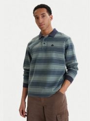 RVCA Polo KSL 23A033504 Zielony Regular Fit. Zielone koszulki polo męskie RVCA, l, bez wzorów, z bawełny, bez kołnierzyka, bez ramiączek. Za 299.99 zł.