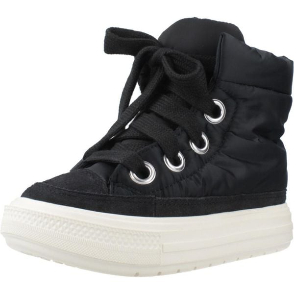 Buty CONVERSE CHUCK TAYLOR ALL STAR ELEMENTS BOOT HI Czarny. Czarne buty trekkingowe męskie Converse, bez wzorów, ze skóry, retro, bez obcasa, bez zapięcia. Za 340.13 zł.