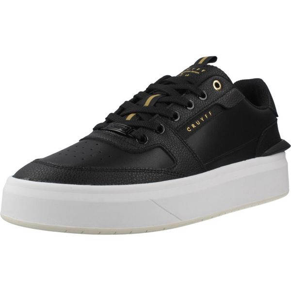Buty CRUYFF ENDORSED TENNIS Czarny. Czarne buty trekkingowe męskie Cruyff, bez wzorów, ze skóry, bez zapięcia, trekkingowe. Za 581.99 zł.
